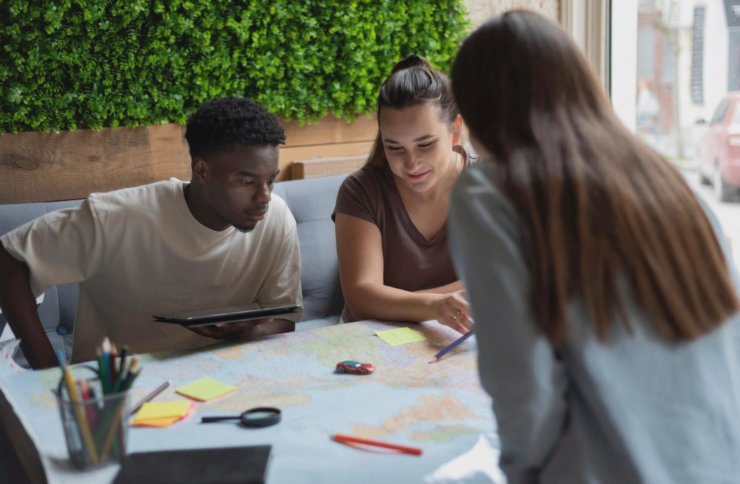 Financial planning consultation session